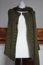 Shrug Bolero Cardigan Cape Wrap wool mohair blend MNGcasualsportswear sz8-10