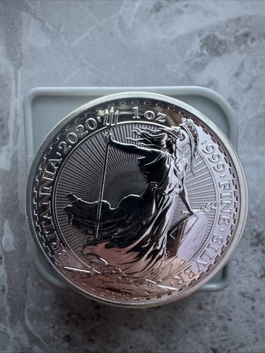 Silver 1oz britannia 2020 - silver,