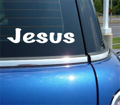 Jesus decal sticker church - decal,