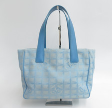 CHANEL Nylon Travel Tote Hand Bag  F#47858