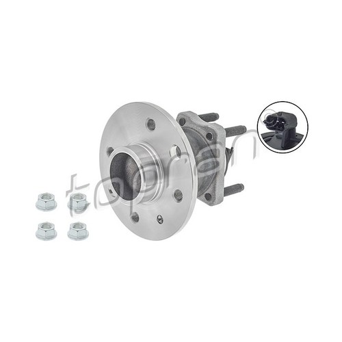Rear wheel hub for opel - wheel, astra