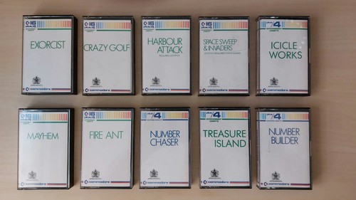 Commodore plus games qty - games, (qty