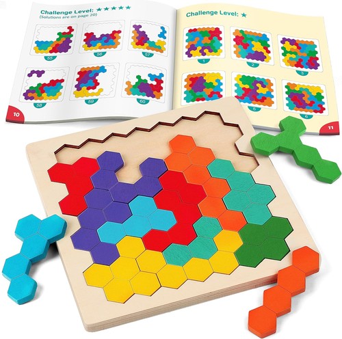 Coogam wooden tangram puzzle - tangram,