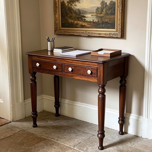 Antique hall table - hall, victorian
