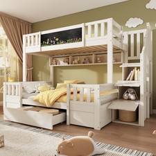 Bunk beds for kids storage - bunk,