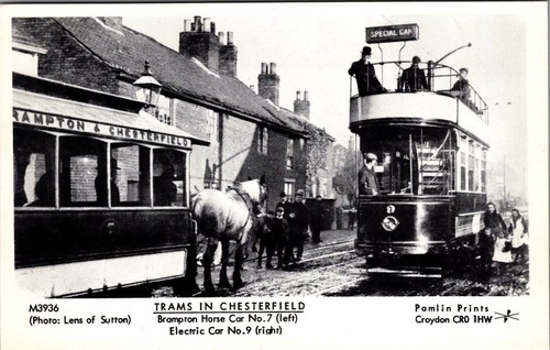 Derbyshire postcard - derbyshire,