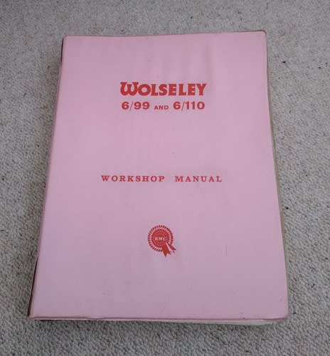 Wolseley and 110 bmc - 6/110,