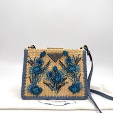 Prada Wicker Floral Box