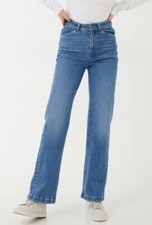 FAT FACE Elise Wide Leg Jeans