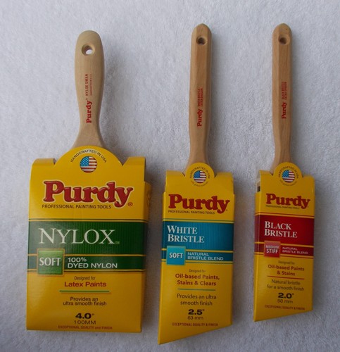 Set purdy paint brushes - (3),