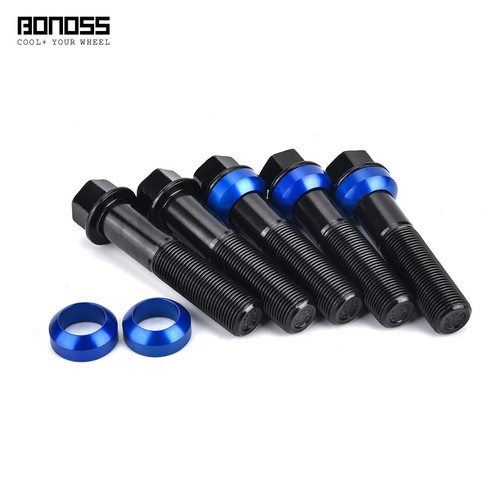 Extended wheel lug - wheel, bolts