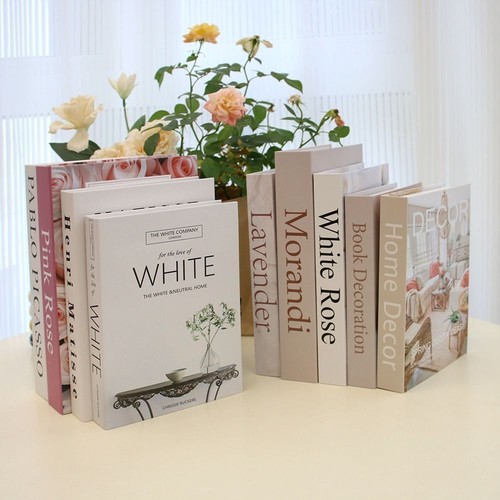 Simple fake books ornament - fake,