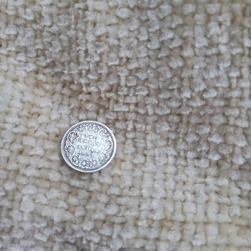 1897 indian two annas coin - 1897,