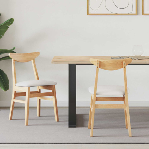 Dining chairs set natural - dining,