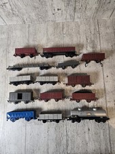 JOB LOT OF 14 VINTAGE JOUEF PLAYCRAFT HO GAUGE WAGONS