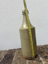 Victorian Stoneware Porter Beer Bottle