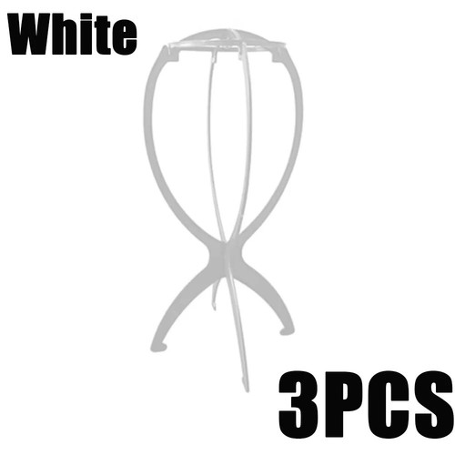 Black wig display stand - black,