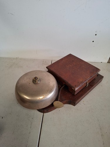 Vintage antique telephone bell - telephone,