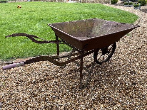 Antique wheel barrow - wheel,