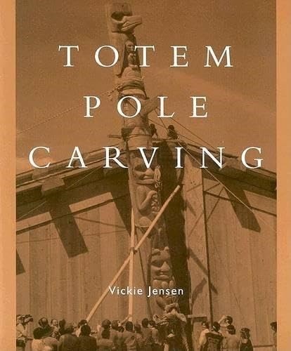 Totem pole carving bringing - pole,