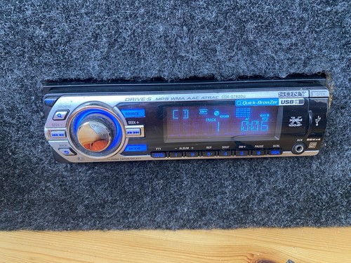 Sony cdx gt620u - cdx-gt620u, face