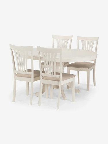 Stanmore ivory round extending - stanmore,