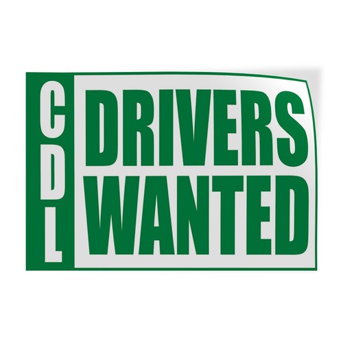Decal stickers cdl drivers - decal,