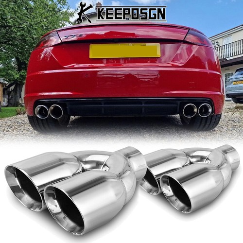 Dual outlet quad exhaust - dual,