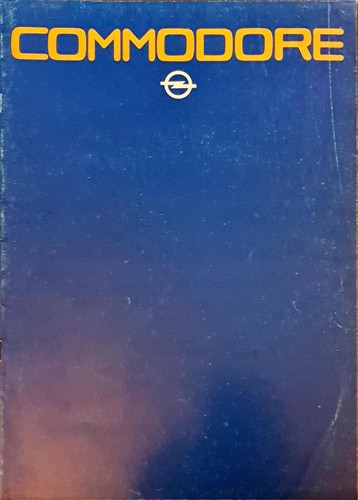 Opel commodore brochure 1980 - opel,