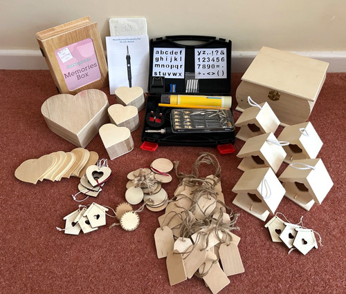 New pyrography kit - -,