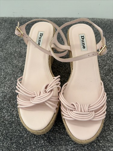 Bnwt ladies dune sandals - dune, size