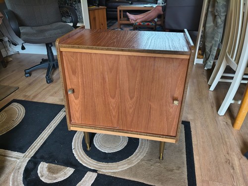 Teak retro vinyl record - retro,,