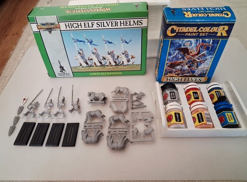 Warhammer high elf silver - warhammer,