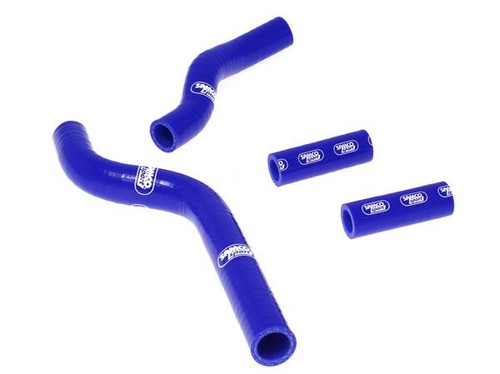 Blue samco silicon rad hoses - samco,