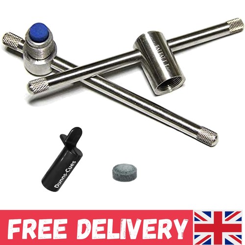 Stainless steel snooker tip - stainless,