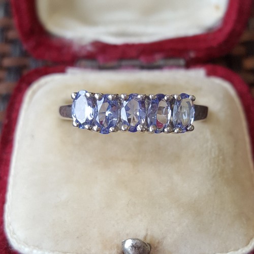 Sterling silver half eternity - silver,
