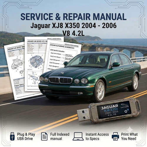 Jaguar xj8 x350 2l - jaguar,
