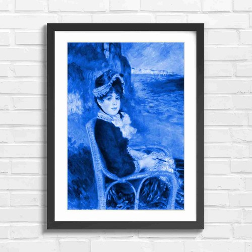 Impressionist girl yacht - impressionist,