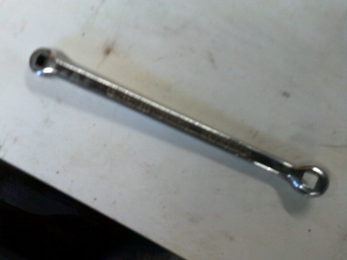 Vintage car brake adjusting - vintage,