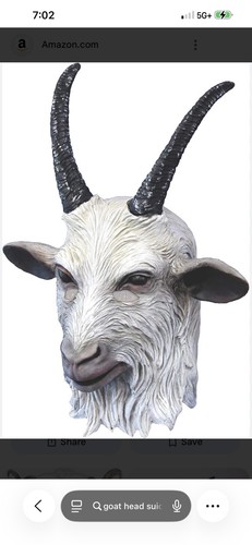 Goat mask suicide squad - mask, movie