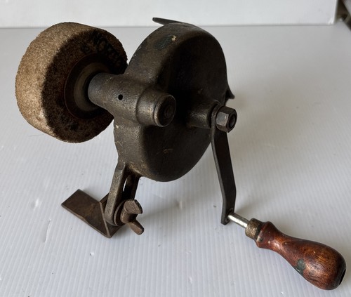 Vintage hand crank bench - vintage,