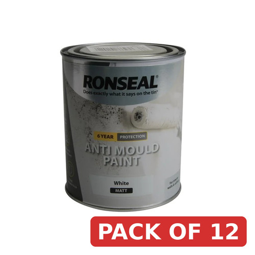 Ronseal anti mould paint 5l - anti, 2.5l