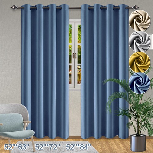 Panels silk curtains - 1/2,