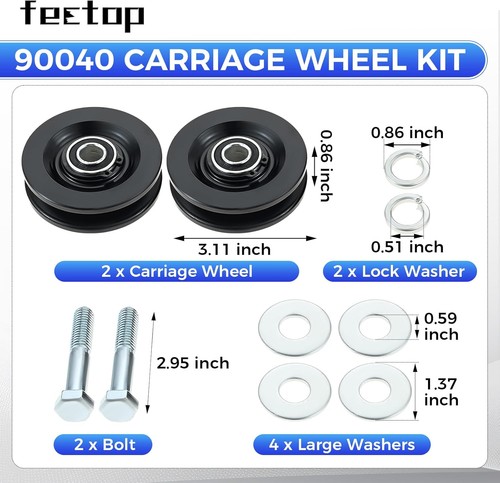 90040 carriage wheel - 90040, for