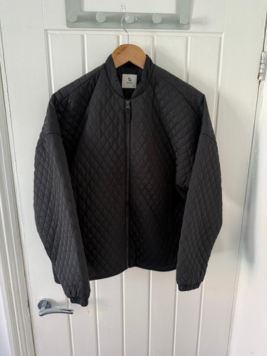 Woman black quilted padded - tu,