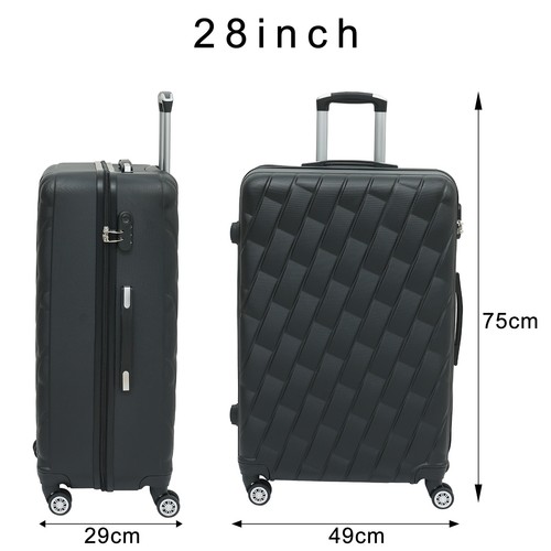 Large lightweight suitcase - large, 28"