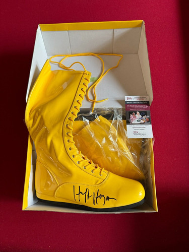 Hulk hogan autographed - hulk, hogan,