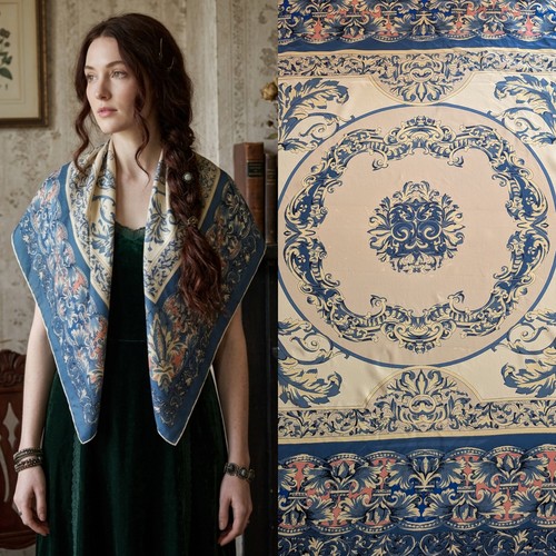 Vintage silk ipek rococco - vintage, as