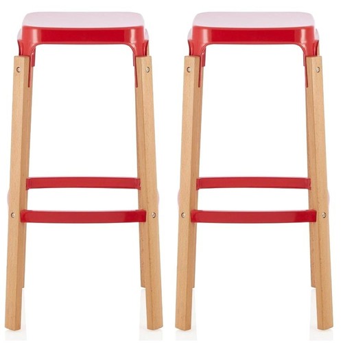Pair metal wood kitchen - pair,