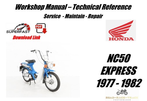Honda nc50 express service - nc50,